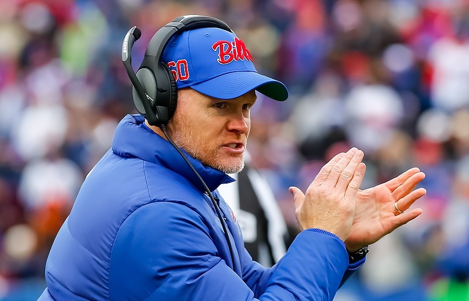 Bill’s Coach Responds To Report That He Used 9/11 Hijackers As An Example Of Perfect Teamwork Sean McDermott