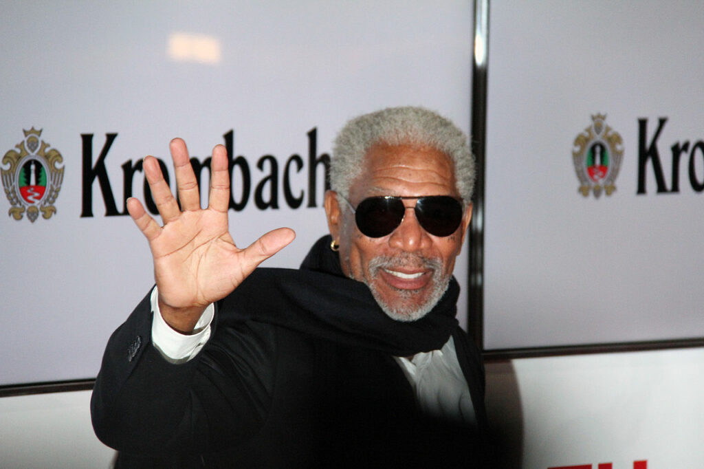 Biden Uses Star Power To Bolster His Popularity In Hollywood Hype Tape Morgan Freeman