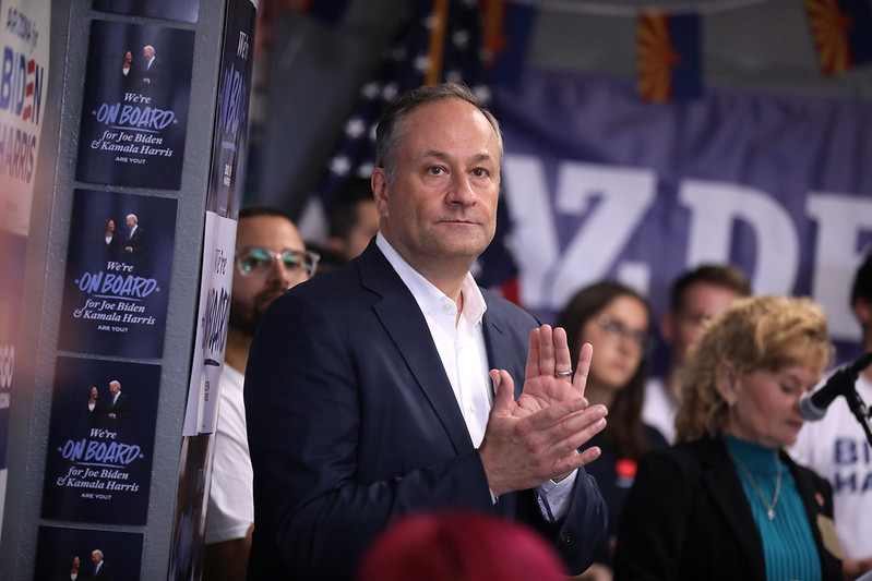 Bombshell October Surprise Has Harris’ Husband In The Hot Seat Doug Emhoff